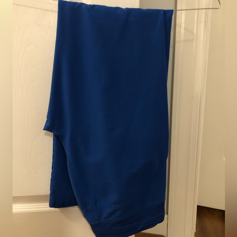 Figs royal blue kade cargo pants